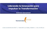 Liderando la Innovaci£³n para impulsar la Transformaci£³n 2019. 4. 15.¢  Liderando la Innovaci£³n para