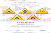 Perfil Tamaulipas 2016 - gob.mx · programa de acciÓn especÍfico prevenciÓn de accidentes en grupos vulnerables 2013-2018 perfil tamaulipas 2016 fuentes de informaciÓn mortalidad