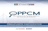 PRESUPUESTO PARTICIPATIVO - oppcm.concejodemedellin.gov.cooppcm.concejodemedellin.gov.co/.../presupuesto-participativo-2018.… · medio del Presupuesto Participativo (PP), cuenta