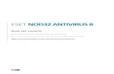 ESET NOD32 Antivirus€¦ · ESET NOD32 ANTIVIRUS 8 Guía del usuario (desarrollada para las versiones 8.0 y posteriores del producto) Microsoft Windows 8.1 / 8 / 7 / Vista / XP