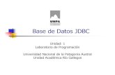 Base de Datos JDBC - oocities.org · modelo de base de datos que se utilice [Wikipedia]. Por tanto JDBC permite: Conectar con una fuente de datos, normalmente una base de datos. Enviar
