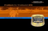 ProMark 3 / ProMark3 - Geo Topographic...el derecho del usuario de hacer funcionar este equipo. PRECAUCIÓN: Para cumplir las normas de exposición a RF de la FCC, es preciso mantener