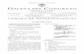 C Á M A R A D E R E P R E S E N T A N T E S€¦ · Bogotá, D.C., 25 de octubre de 2018. Presidenta MÓNICA MARÍA RAIGOZA MORALES. Comisión Sexta - Cámara de Representantes Congreso