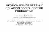 GESTIÓN UNIVERSITARIA Y RELACIÓN CON EL SECTOR …telescopi.espol.edu.ec/wp-content/uploads/2015/09... · 1. El contexto macroeconómico peruano 2. Cambio en condiciones internacionales