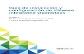 configuración Guía de instalación y de VMware Integrated ...€¦ · Guía de instalación y configuración de VMware Integrated OpenStack Update 2 Modificada el 13 de noviembre