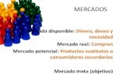 SEGMENTACIÓN DEL MERCADO...¿Qué es la segmentación de mercados? Esel procedimiento de dividir un mercado en subconjuntos consumidores que tienen características comunes, y seleccionar