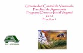 Universidad Central de Venezuela Facultad de Agronomía ... · 3. Identificar la distribución geográfica de los renglones de producción más importantes en la agricultura venezolana.