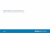 Dell EMC PowerStore · NOTA: En los ejemplos utilizados en esta guía se describe cómo cablear el puerto 0 y el puerto 1 de la tarjeta de 4 puertos en los nodos del gabinete base.
