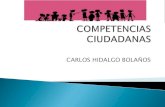 CARLOS HIDALGO BOLAÑOS · La prueba de competencias ciudadanas hace parte del conjunto de pruebas de competencias genéricas del examen Saber Pro. La formación en competencias genéricas,
