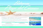 Bahamas y Playa del Carmens3.yorhealth.com/news/article/2016getaway/2016... · Bahamas y Crucero a las Bahamas con PACO Playa del Carmen con AZYA y CUS • Tarifa de avión • Hospedaje