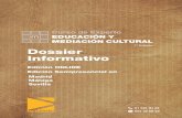 7º Edición Dossier Informativo - FACTORÍALab · 7º Edición Curso de experto en educación y mediación cultural Dirigido a - Profesionales de la intervención social (psicólogos,