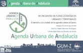 Presentación de PowerPoint - Ebrópolis · Agenda Urbana de Andalucía 1. El Hecho Urbano: Incremento permanente de la población que vive en ciudades P o b l a c i ó nM U N D I