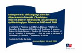 Emergence du chikungunya dans les départements français d ...– Association des Maires ... Martinique 13 500 34 226 12% (157) 2 décès ... Marseille et Cayenne et les LBM –Les