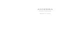 ALGEBRA - Academia Cartagena99...(4) Veriﬁque que los siguientes conjuntos de numeros´ enteros, con las opera-ciones habituales, satisfacen todos los axiomas de anillos excepto