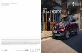Nueva Renault KOLEOS€¦ · Este catálogo aplica únicamente para la República de Colombia. Debido a las limitaciones de las técnicas de impresión, los colores reproducidos en