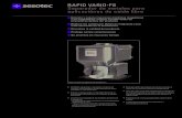 RAPID VARIO-FS Separador de metales para aplicaciónes de ...alboex.com/wp-content/uploads/2016/04/4-rapid-vario-fs-pr-es-3.pdf · RAPID VARIO-FS Separador de metales para aplicaciónes