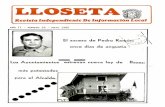 Independiente De Información Localibdigital.uib.cat/greenstone/collect/... · 2020. 2. 28. · LLOSETA Revisto Independiente De Información Local AÑO II - NÚMERO 18 - MAYO 1985