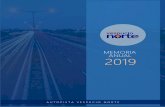 MEMORIA ANUAL 2019 - Autopista Vespucio Norte...Memoria Anual 2019 / Autopista Vespucio Norte / 2 Índice de 1 Carta del presidente del Directorio 04 2 Identificación de la Sociedad