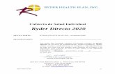 Cubierta de Salud Individual Ryder Directo 2020ocs.pr.gov/ocspr/files/2020 Cubiertas Individuales...Directo de servicios de hospitalización, médico-quirúrgico, dental, ... especialistas