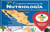 7 º Congreso Mexicano de Nutriología...Nutriología 7 º C ongreso Mexicano de 5 al 7 de Septiembre 2019 Costos del programa para profesionales de la salud Información al correo