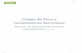 Código de Ética y Cumplimiento Normativo©tica-y... · Código de Ética y Cumplimiento Normativo Resumen de directrices de conducta empresarial de axión. 2 FI-009 v2.1 29-6-18