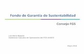 Fondo de Garantía de Sustentabilidadfgs.anses.gob.ar/archivos/secciones/Consejo FGS_May 2016.pdf · Tasa de interés promedio por las colocaciones a Plazo Fijo. Comparación con