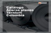 Catálogo Aceros planos Ternium ColombiaTernium está consciente de su papel determinante en la cadena metalmecánica y por ello se propone la excelencia en la fabricación de cada