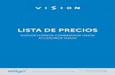 LISTA DE PRECIOSjmfrepresentaciones.com/Catalogos/Retigo2018.pdflista de precios de accesorios Vision, páginas 37–41 Productos de limpieza, Tratamientos de agua - Más información