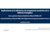 Implicaciones en la eficiencia y la competencia económica de la …eventos.inai.org.mx/pemexycfe/images/doc/03_Marco_legal... · 2016. 12. 12. · Inv. de Mercado Inv. PMA Mercados