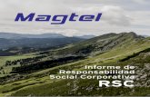 Magtel€¦ · -INFORME DE RESPONSABILIDAD SOCIAL CORPORATIVA - 3 1. PRESENTACIÓN DEL INFORME El presente documento ofrece un acercamiento a los principales retos en materia de responsabilidad