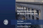 Proceso de Registro de Proveedores de Banco Central de Chile-+Proceso+de+Registro+de+Provee… · BANCO CENTRAL DE CHILE 12 Tipos de Registro en Ariba Network Registro estándar Ariba