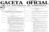 LA REPUBLICA DE VENEZUELA - WIPO · 2014. 8. 27. · 29 SET.1993 E LA REPUBLICA DE VENEZUELA - .MES XI Caracas, miercoles 8 de septiembre de 1993 N° 4.626 Extraordinario SUMARIO