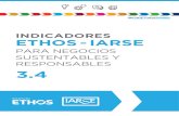 PARA NEGOCIOS SUSTENTABLES Y RESPONSABLES 3 Ethos IARSE 3.4.pdf · Responsabilidad Social, que está disponible en forma gratuita para todas las empresas. Realización Instituto Ethos