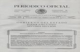 PERIODICO OFICIAL - Oaxaca · 2019. 8. 16. · PERIODICO OFICIAL ORGANO DEL GOBIERNO ESTADO LIBRE Y CONSTITUCIONAL DEL SOBERANO DE OAXACA Registrado como articulo de segunda clase