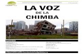 DE LA CHIMBA 40.pdf · Nº 40 MAYO 2017 | 1 Nº 40. Junio 2017 La Voz de la Chimba es una publicación de Ciudad Viva, Centro de Urbanismo Ciudadano que trabaja para lograr ciudades