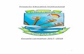 Escuela Larmahue 2017 -2018 - Comunidad Escolar€¦ · 2 COLEGIO PROYECTO EDUCATIVO INSTITUCIONAL “Escuela Larmahue” • PRESENTACION • FUNDAMENTACION Y PARTICIPACIÓN •