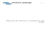 Manual de diseño e instalación de ESS - Victron Energy · 1.1. Veamos los siguientes ejemplos de instalación: • Sistema de almacenamiento de energía de escala residencial con