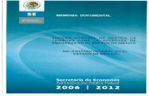 Secretaría de Economía - Inicio · Plan Nacional de Desarrollo 2007-2012 Programa Sectorial de Economía 2007-2012 Programa de Desarrollo Empresarial 2001-2006 Reglas de Operación