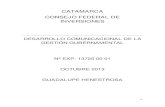 CATAMARCA CONSEJO FEDERAL DE INVERSIONESbiblioteca.cfi.org.ar/wp-content/uploads/sites/2/2013/01/50459.pdf · 0 catamarca consejo federal de inversiones desarrollo comunicacional
