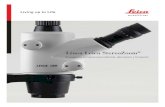 Línea Leica StereoZoom S6...Leica StereoZoom®: la línea ligera Probada, compacta y económica StereoZoom® es una marca registrada en el Principal Register de la „US Patent and
