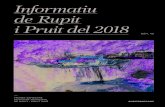 Informatiu de Rupit i Pruit del 2018 - rupitpruit.cat · participar el diputat de Turisme, Miquel Forns, que va destacar el turisme com a motor principal de la dinamització econòmica
