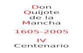 Don Quijote - bibliotecaescolarfgs.files.wordpress.com€¦  · Web viewde la Mancha. 1605-2005. IV Centenario. C.E.I.P. Luis Casado. Corrales del Vino (Zamora) PASATIEMPOS. En el