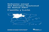 Informe anual del Sistema Nacional de Salud 2007 Castilla y León · 2019. 9. 5. · INFORME ANUAL DEL SISTEMA NACIONAL DE SALUD 2007 - CASTILLA Y LEÓN. 2. Características socioeconómicas