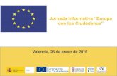 Jornada Informativa “Europa con los Ciudadanos”cd08720...Tipo de organización: locales y regionales, org. sin ánimo de lucro, asoc. de supervivientes, org. culturales, juveniles,