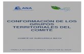 CONFORMACIÓN DE LOS GRUPOS TERRITORIALES DEL COMITÉcrhc.ana.gob.pe/mayo/sites/default/files/archivos/... · Criterios de sustentación para la conformación de los Grupos Territoriales