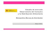 Monográfico Marcas de Distribuidor · 2020. 6. 18. · hogar”, ser residentes en Madrid (100%) y ser compradores de marcas de la distribución (100%, estando representados las