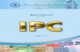 Datos Estadísticos, junio 2019Datos estadísticos IPC Consolidado IPC Variación y contribución por área geográfica, junio 2019 Cuadro I-1 IPC nacional, Managua y resto del país,