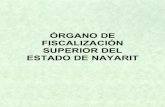 ÓRGANO DE FISCALIZACIÓN SUPERIOR DEL ESTADO ......ÓRGANO DE FISCALIZACIÓN SUPERIOR DEL ESTADO DE NAYARIT Created Date 20160224133847Z ...