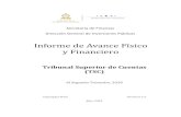 Secretaría de Finanzas Dirección General de Inversiones Públicas · 2019. 2. 16. · Ejecución al II Trimestre 2018; Tribunal Superior de Cuentas (TSC) 3.1 EJECUCION FISICA-FINANCIERA