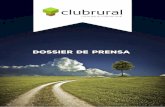 DOSSIER DE PRENSAmedia.clubrural.com/img/dossierprensa/Dossier_Prensa.pdf · 1.2. Historia y evolución Clubrural.com es una división del Grupo Acceso Cero, com - pañía independiente